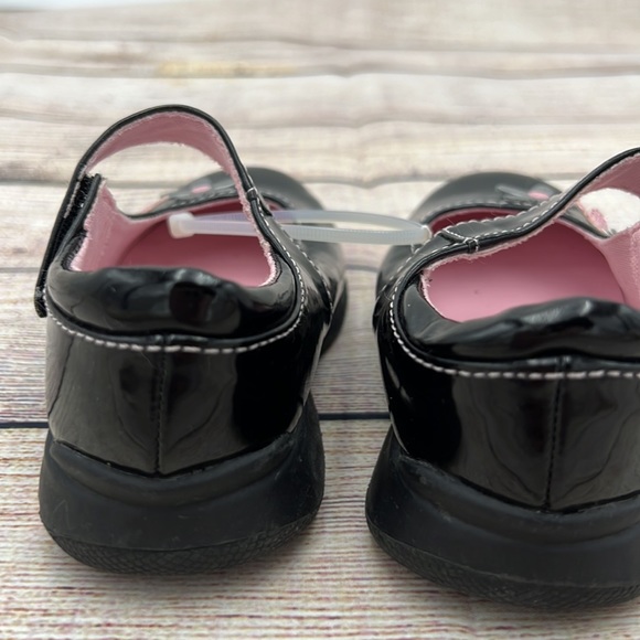 Nordstrom Black Maryjanes with Flowers Sz 7 NWTs - Picture 3 of 5